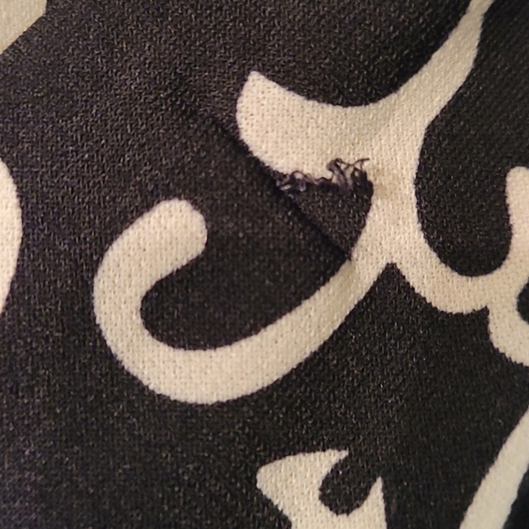 3/$30 ZATTCAS Sleeveless Damask Pattern Scoop Neck Maxi Beach Dress FLAWED - Picture 4 of 11